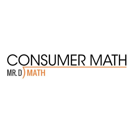 Mr. D Math Consumer Math - Self-Paced